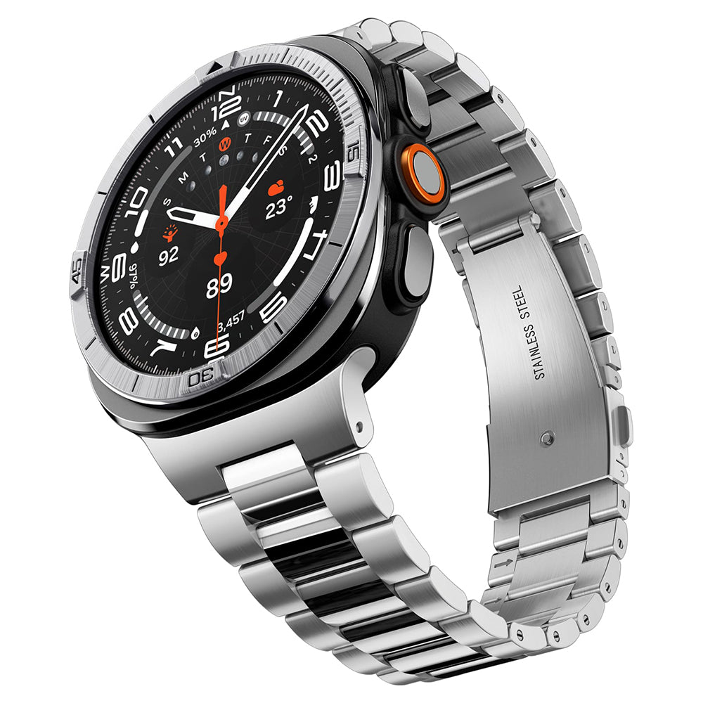 Spigen Tune Pilot védőkeret Samsung Galaxy Watch Ultra2-hez, ezüst ACS11616