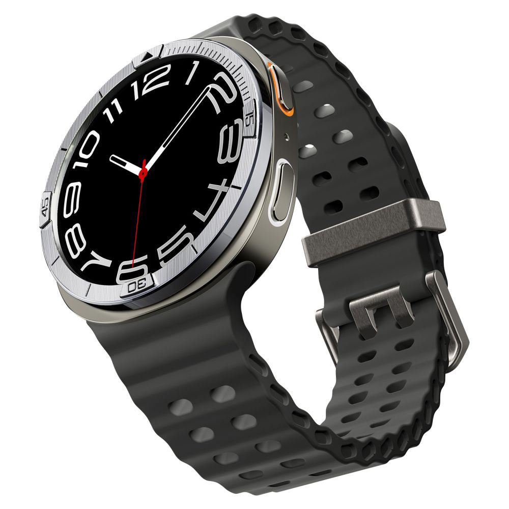 Spigen Tune Pilot védőkeret Samsung Galaxy Watch8 44mm-hez, ezüst ACS10009