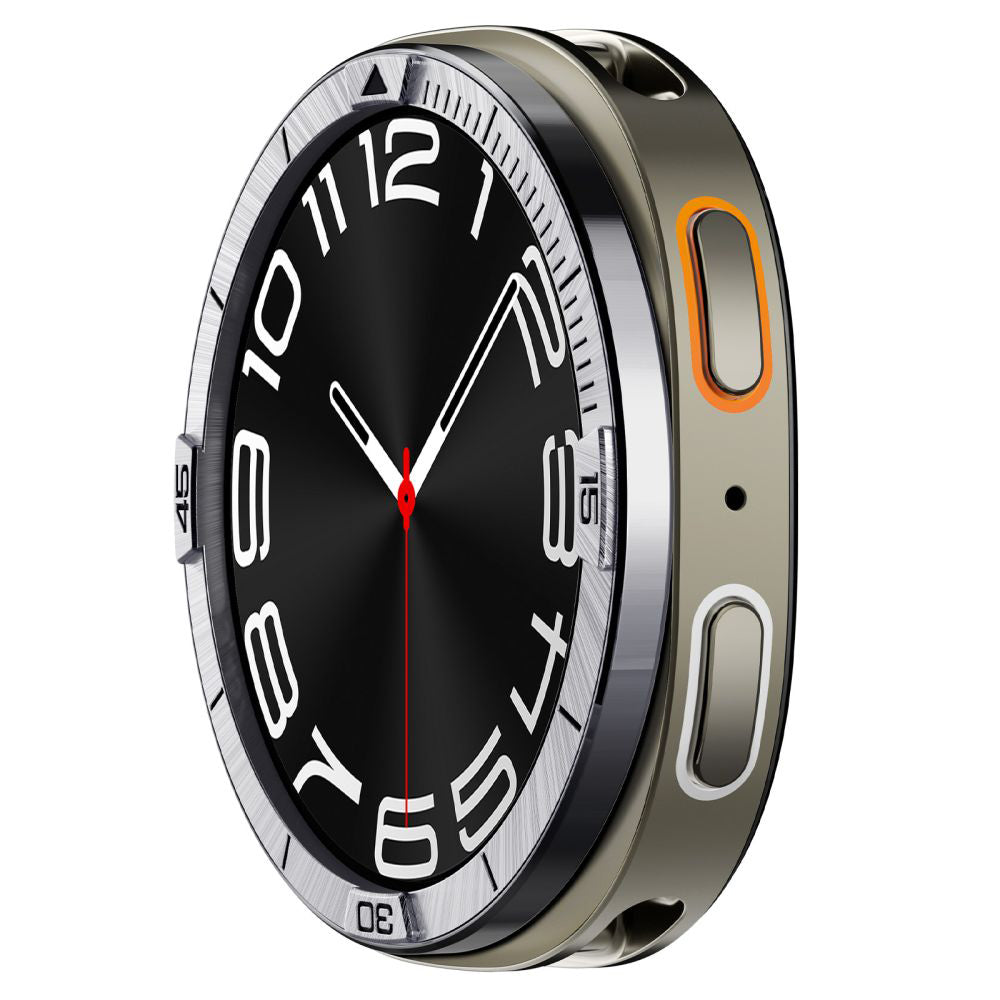 Spigen Tune Pilot védőkeret Samsung Galaxy Watch8 44mm-hez, ezüst ACS10009