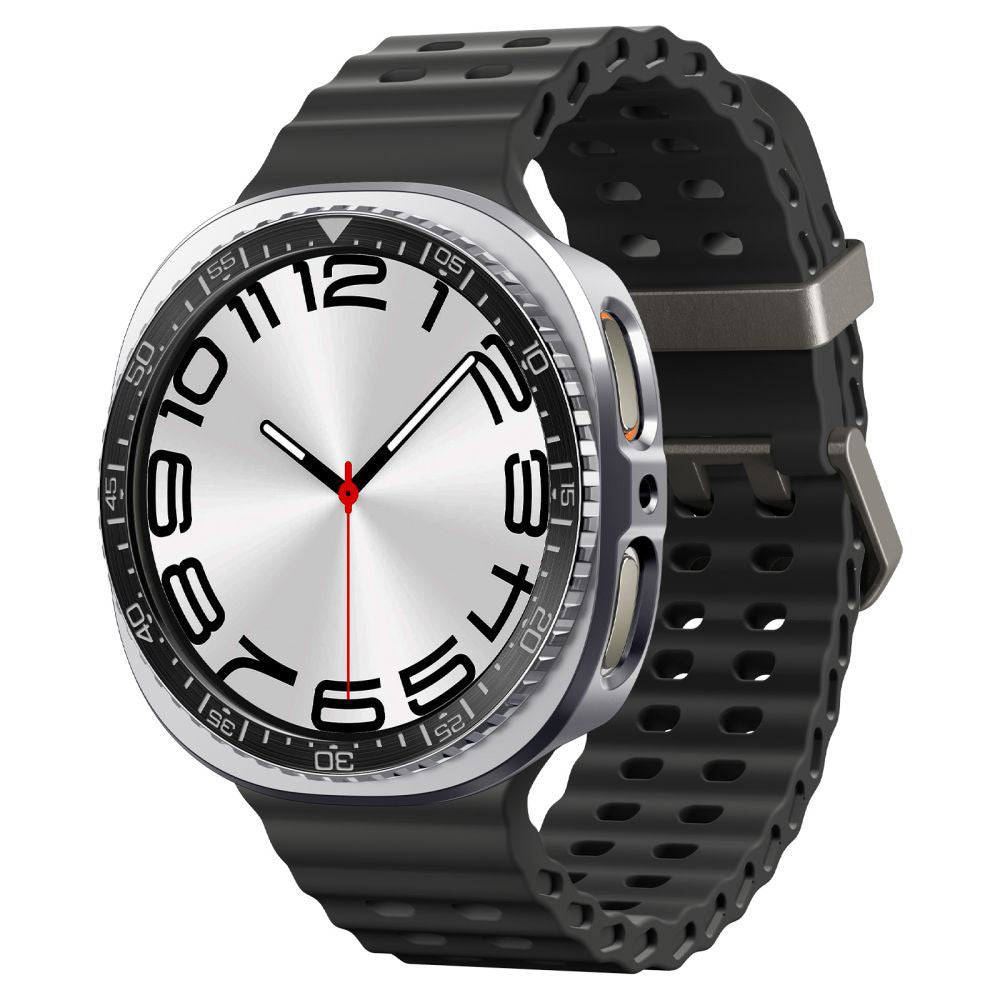 Spigen Tune Pro Diver Védőkeret Samsung Galaxy Watch8 44mm-hez, Fekete ACS10010