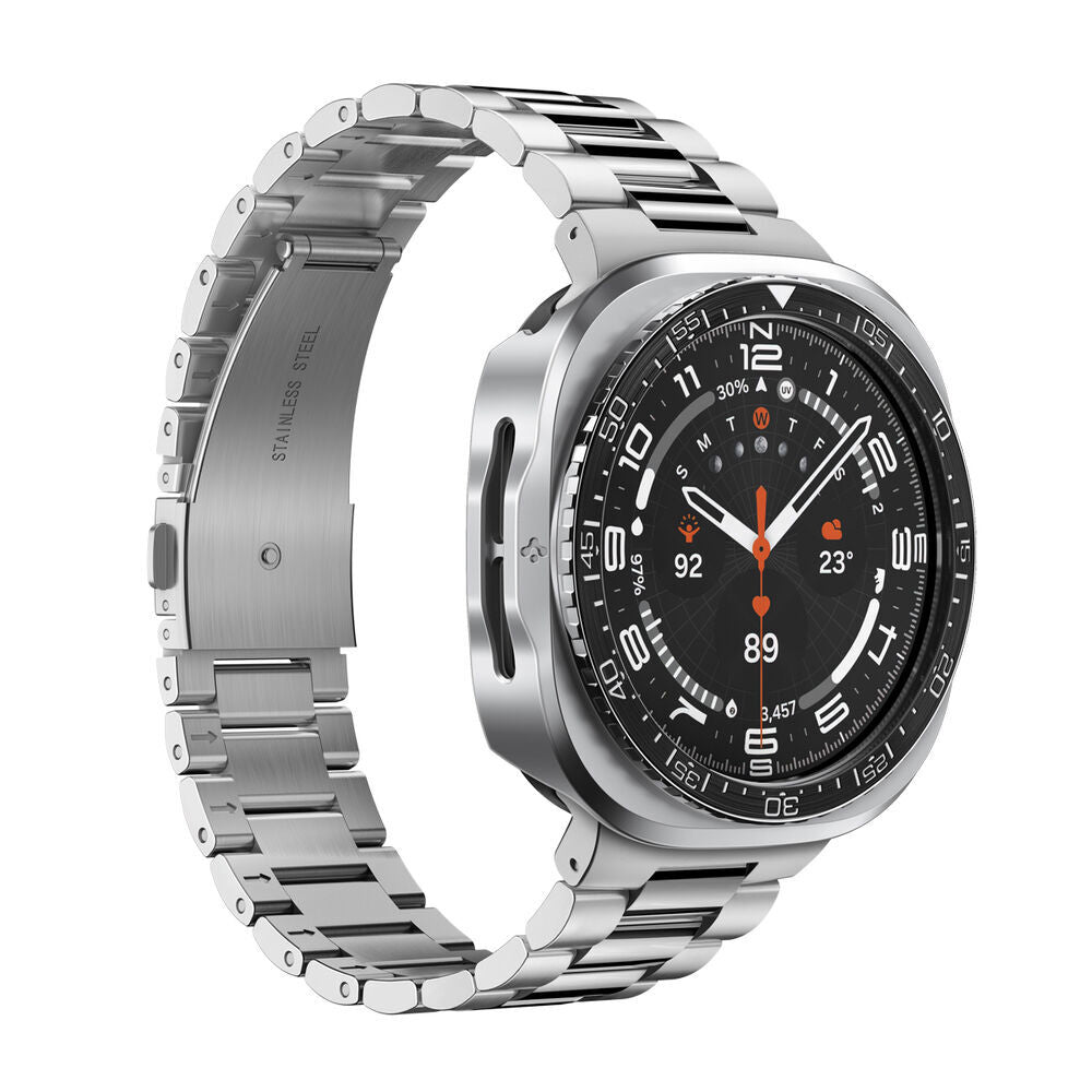 Spigen Tune Pro Diver védőkeret Samsung Galaxy Watch Ultra2-hez, fekete ACS11619
