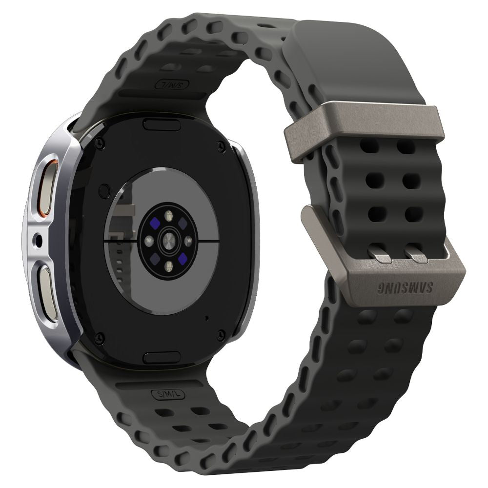 Spigen Tune Pro Pilot Protection Frame for Samsung Galaxy Watch8 44mm, Silver ACS10011