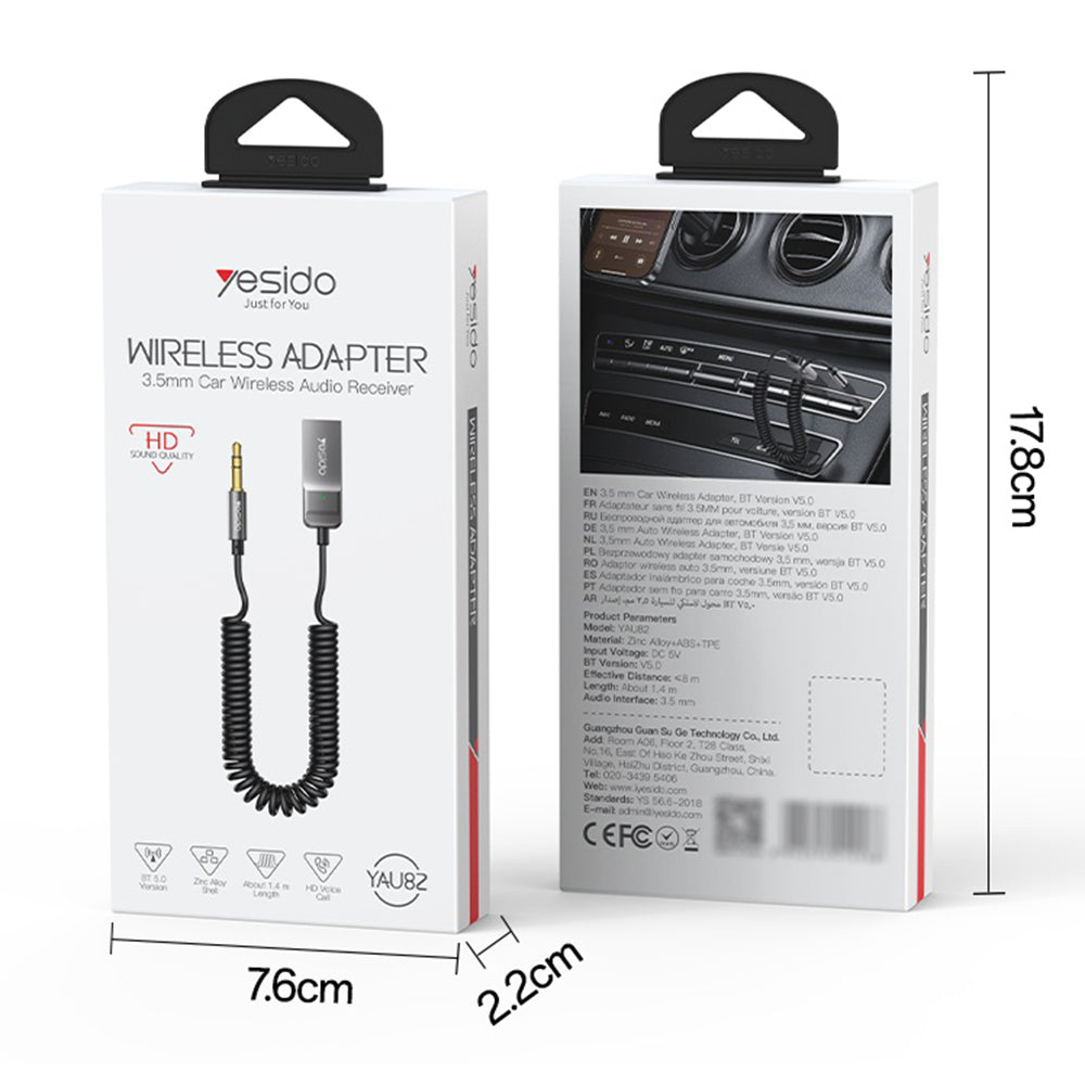 Yesido YAU82 Bluetooth vevő
