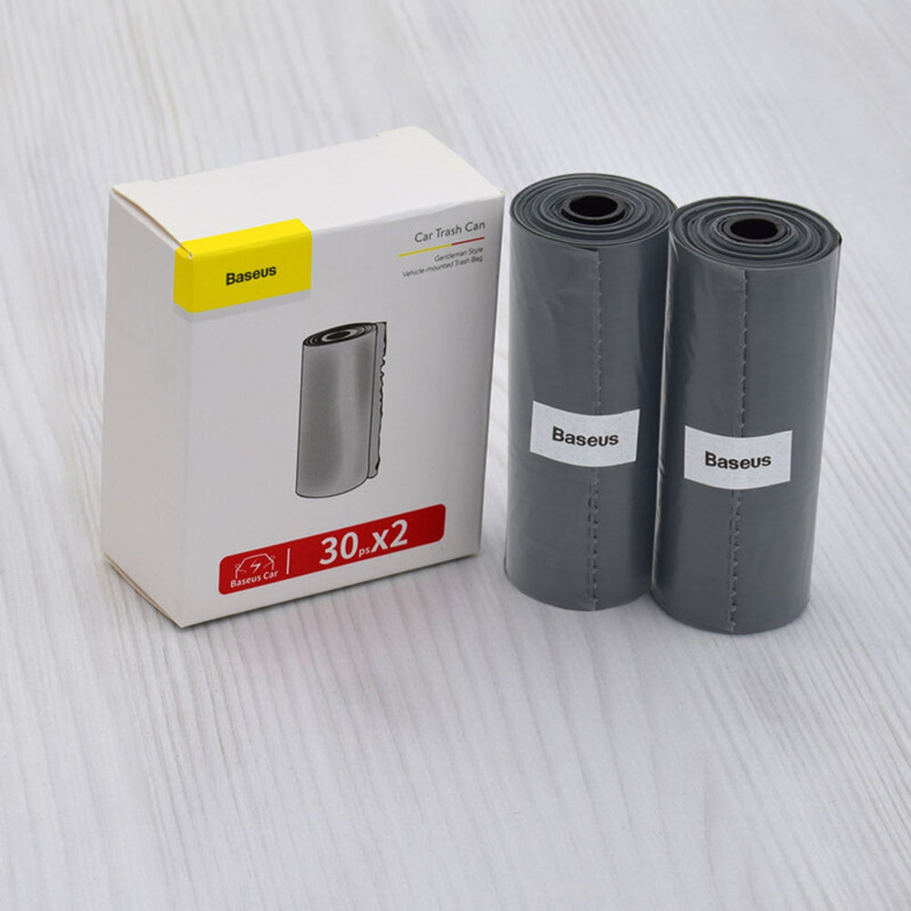 Baseus Gentleman Style szemeteszsák autós szemeteshez, 60 darabos készlet CRLJD-0G
