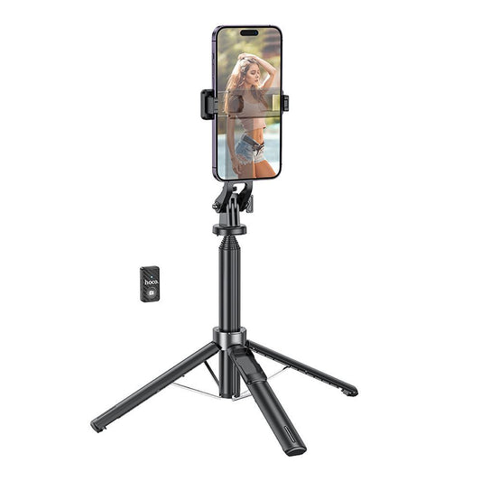 HOCO K21 Bluetooth Selfie Stick, univerzális, fekete