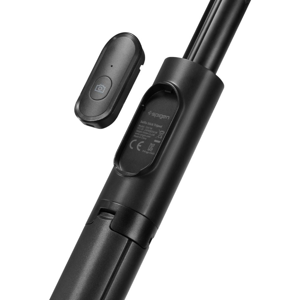 Selfie Stick Bluetooth Spigen S541W, Univerzális, Fekete