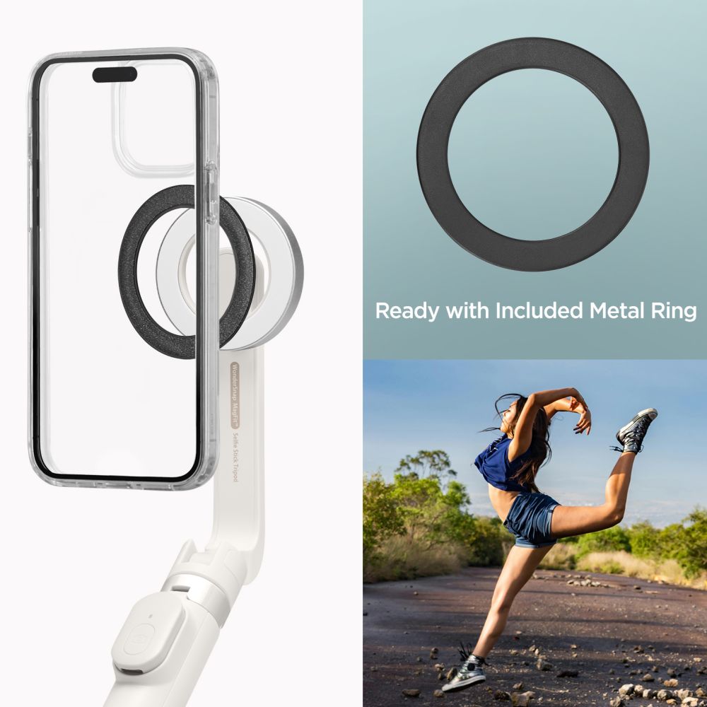 Selfie Stick Bluetooth Spigen S571W, Univerzális, Bézs
