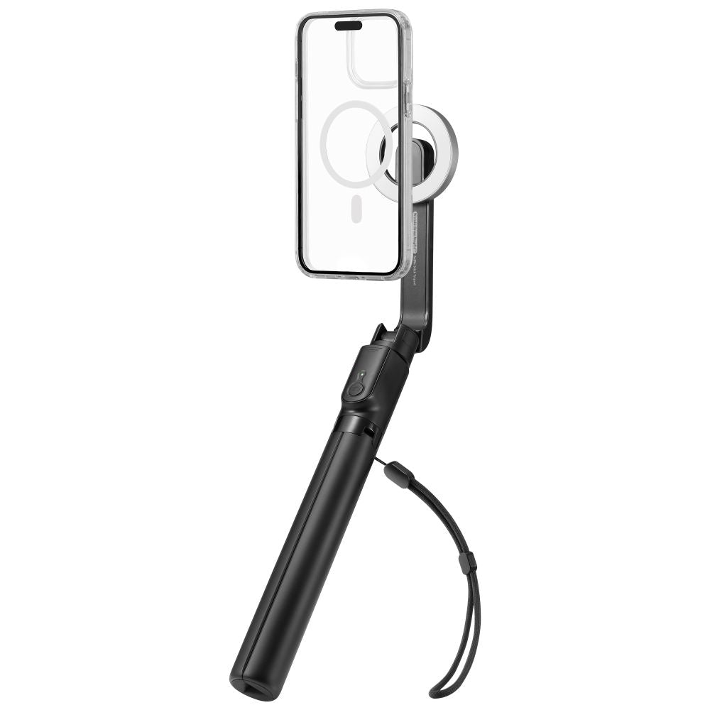 Selfie Stick Bluetooth Spigen S580W, Univerzális, Fekete