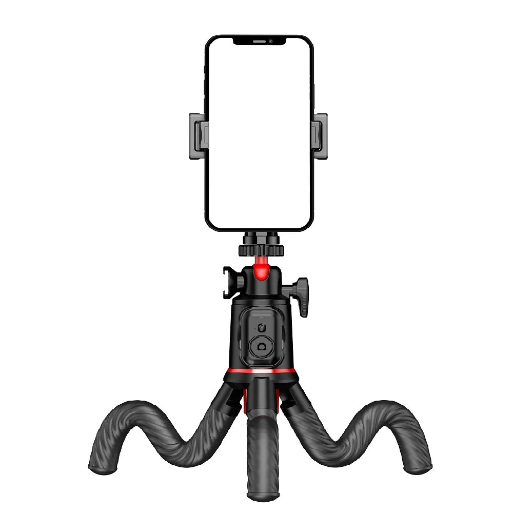 Selfie Stick Bluetooth Techsuit C03, Univerzális, Fekete