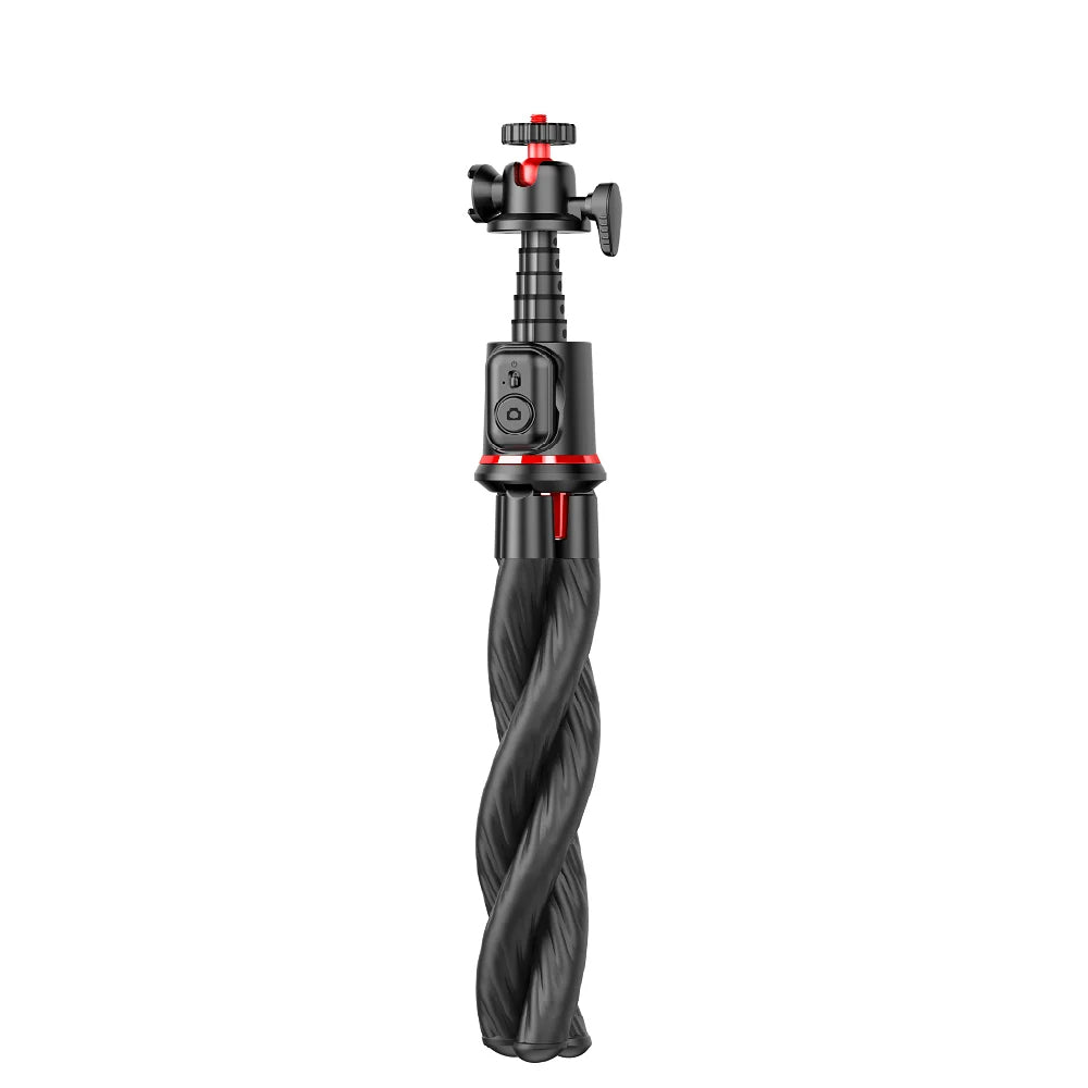 Selfie Stick Bluetooth Techsuit C03, Univerzális, Fekete