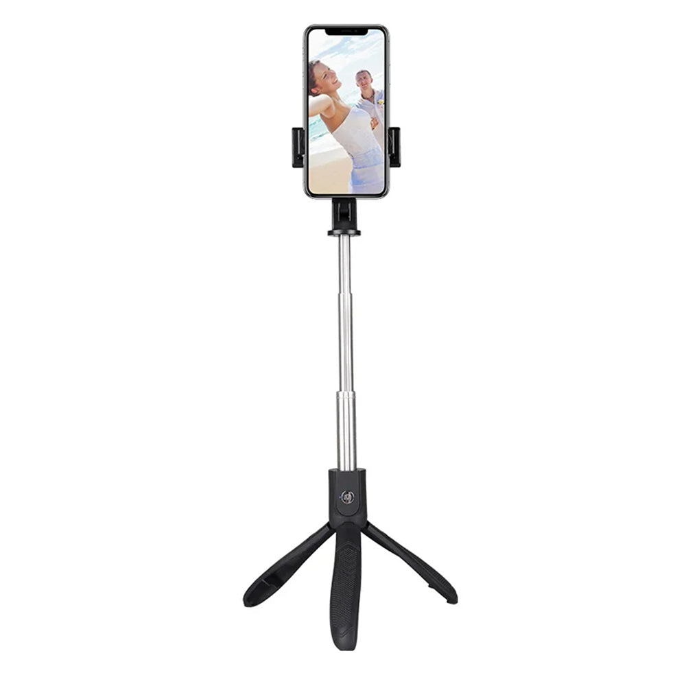 Selfie Stick Bluetooth Techsuit K06, Univerzális, Fekete