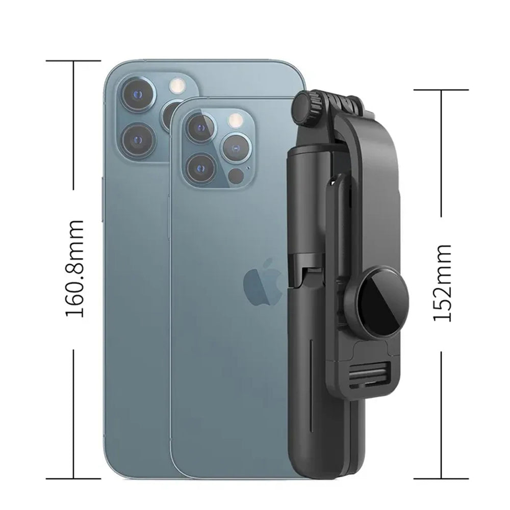 Selfie Stick Bluetooth Techsuit L11, Univerzális, Fekete