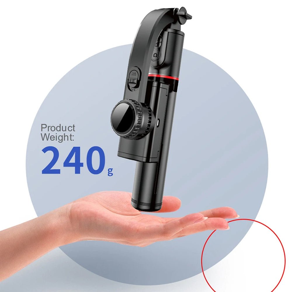 Selfie Stick Bluetooth Techsuit L19, Univerzális, Fekete