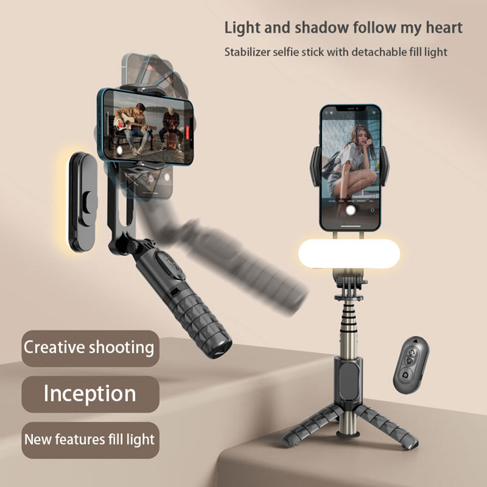 Selfie Stick Bluetooth Techsuit Q09, Univerzális, Fekete