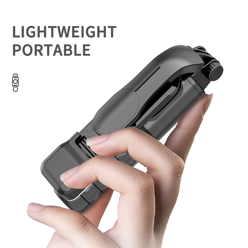 Selfie Stick Bluetooth Techsuit Q11, Univerzális, Fekete