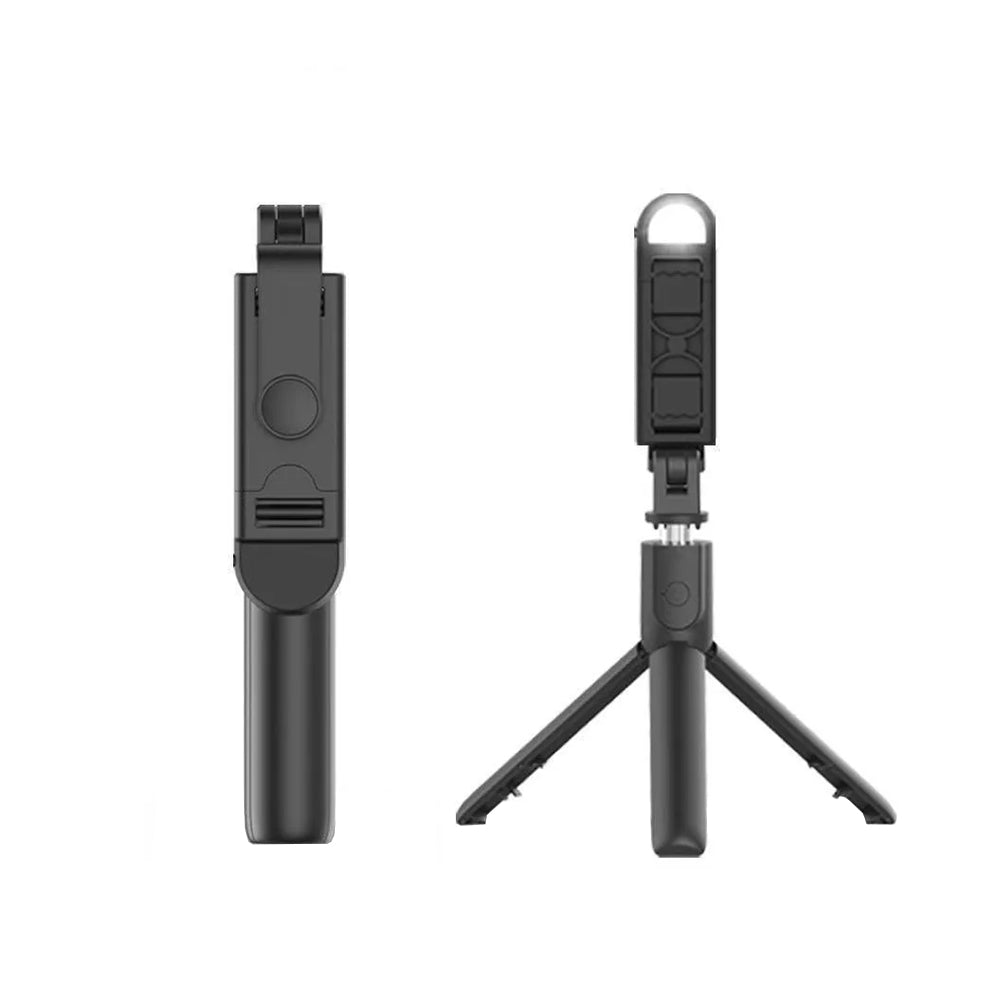 Selfie Stick Bluetooth Techsuit S05-S, Univerzális, Fekete