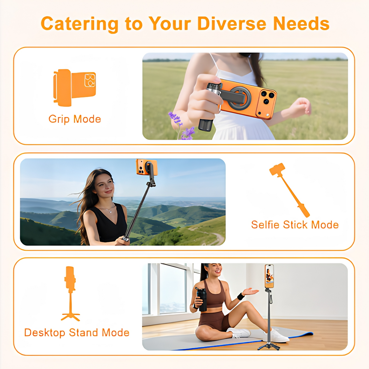 Selfie Stick Bluetooth XO Design SS25 Pro, Univerzális, Fekete
