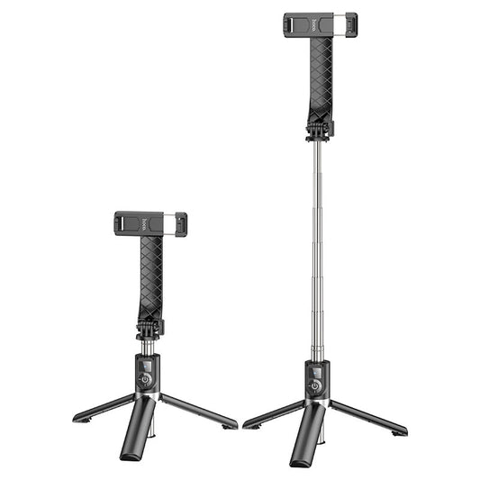 HOCO K20 Bluetooth Selfie Stick, univerzális, fekete
