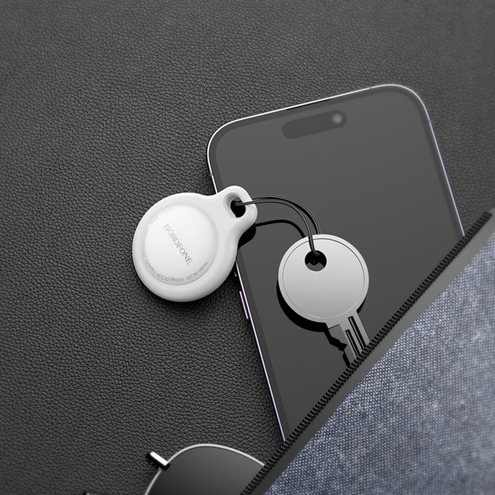 SmartTag Borofone BC101 Exquisite az iOS sorozathoz, Fekete