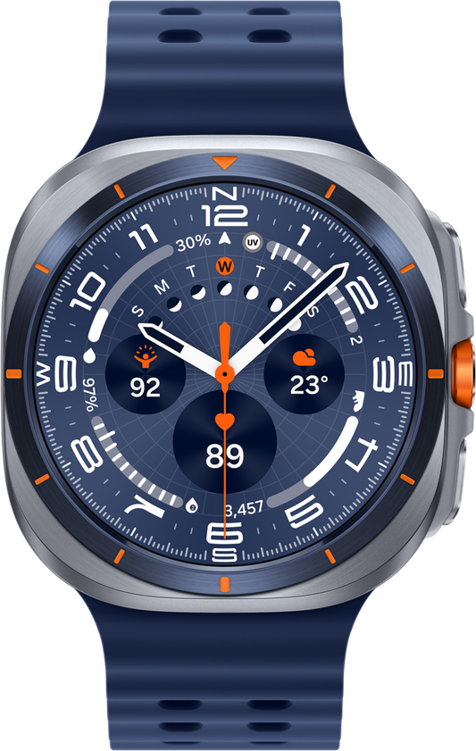 Samsung Galaxy Watch Ultra okosóra (2025), 47mm, LTE, Kék SM-L705FZB2EUE
