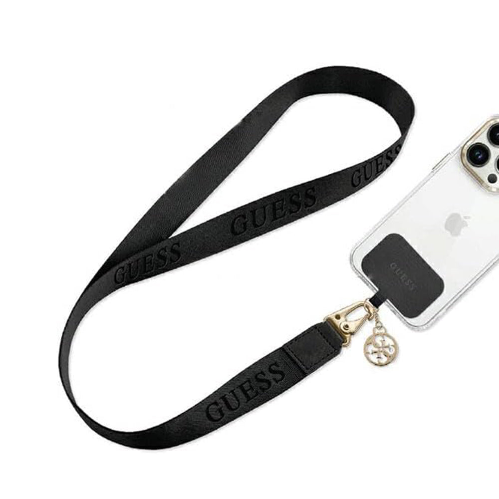 Guess Link Snap Phone Cord, Black