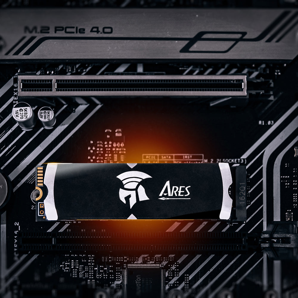 Solid State Drive (SSD) Dato Ares Dark Sword, 1TB, NVMe 1.4, PCIE Gen4x4, Fekete ARSDSK-1TB