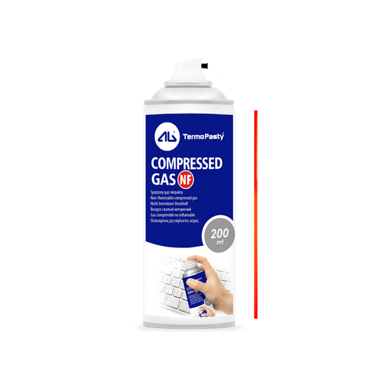 AG Termopasty NF (Nem gyúlékony) sűrített levegő spray, 200ml ART.AGT-255