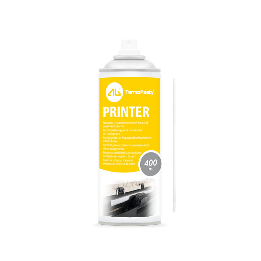 AG Termopasty tisztítóspray nyomtatóhoz, 400ml ART.AGT-185