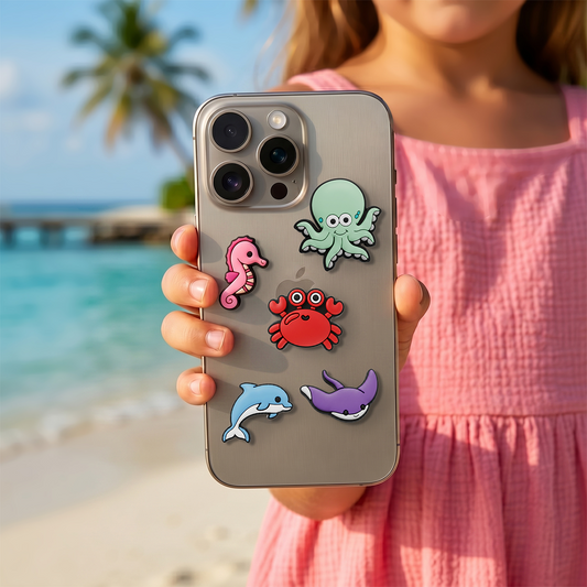 3D OEM Ocean matrica telefon/táblagép tokhoz, 5 darabos készlet, többszínű