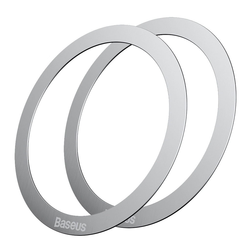 Baseus Halo Metál Matrica, 2 darabos készlet, Ezüst PCCH000012