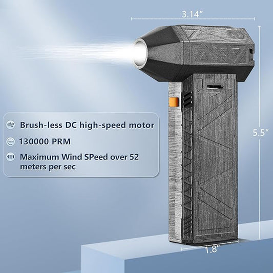 Techsuit YY01 Légfúvó, 120W, Fekete