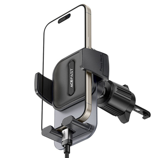 Acefast D25 Car Holder, 4.5inch - 6.7inch, Black