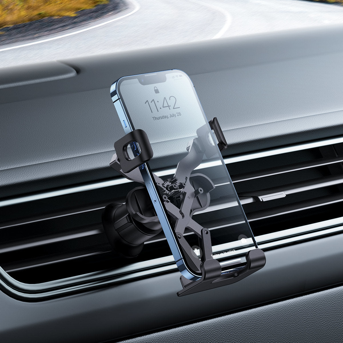 Baseus Gravity Car Mount, univerzális, fekete SUWXX010101000101