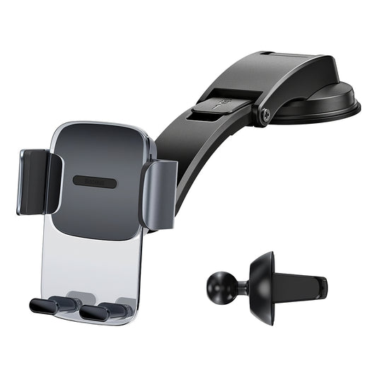 Baseus Gravity Grip autós tartó, 4.7inch - 6.7inch, fekete