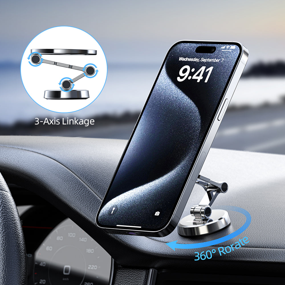 Mágneses Autós Tartó Acefast D20, Univerzális, Szürke
