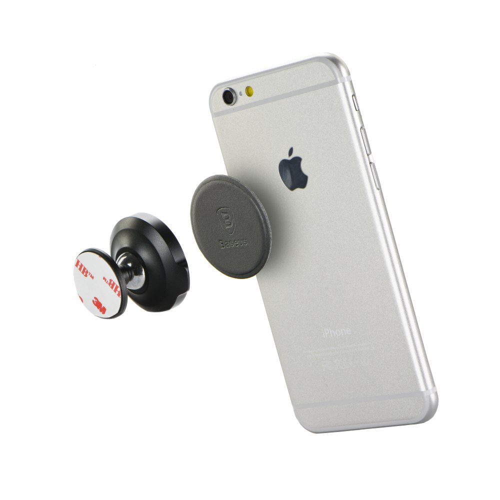 Baseus Small Ears Bracket univerzális mágneses autós tartó, fekete SUER-B01