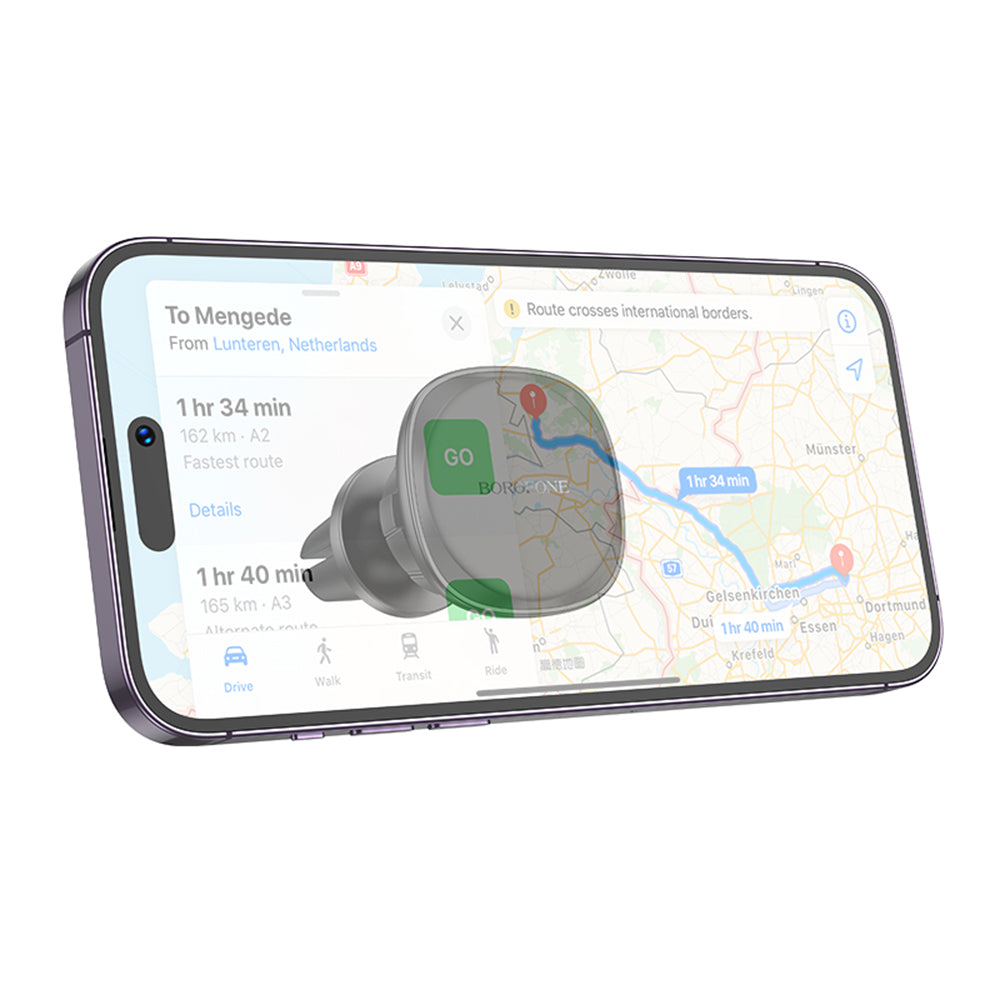 Mágneses Autós Tartó Borofone BH102 Cloud, 4.5inch - 7inch, Fekete