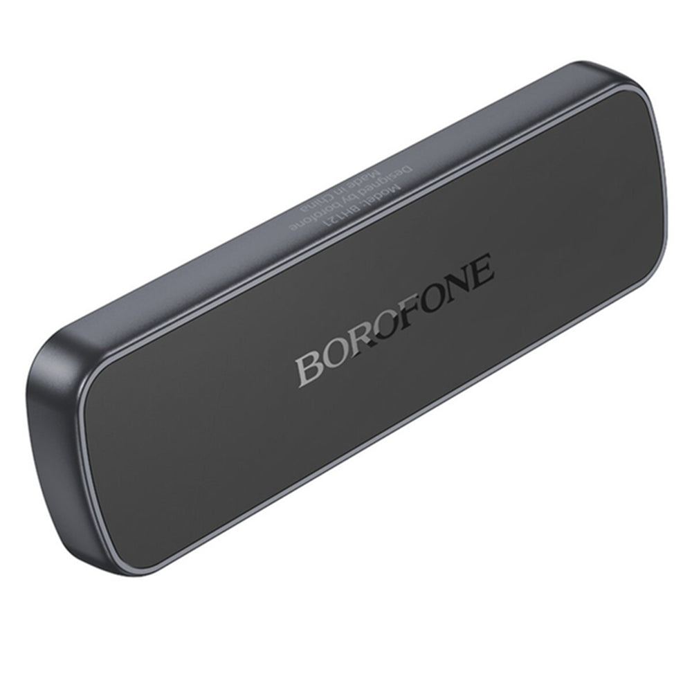 Mágneses Autós Tartó Borofone BH121, 4.5inch - 7inch, Fekete-Szürke