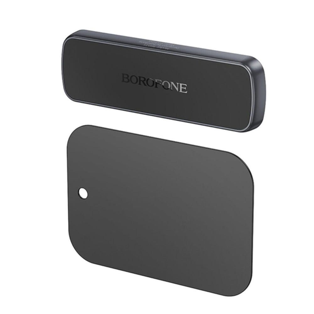 Mágneses Autós Tartó Borofone BH121, 4.5inch - 7inch, Fekete-Szürke