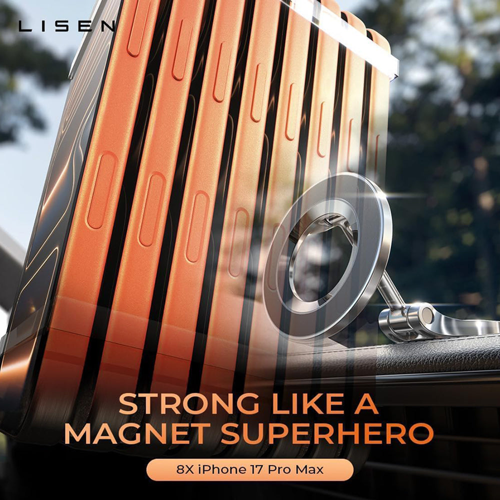 Lisen Mágneses Autós Tartó, Univerzális, Fekete YL0223080002