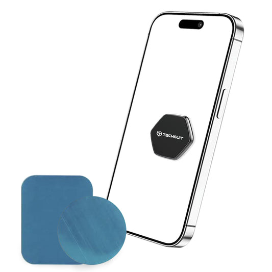 Mágneses Autós Tartó Techsuit HOLD210-C, Univerzális, Fekete