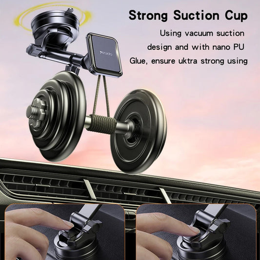 Mágneses Autós Tartó Yesido C263, Univerzális, Fekete