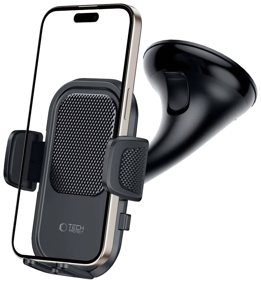 Tech-Protect V8-3 2in1 univerzális autós tartó, fekete