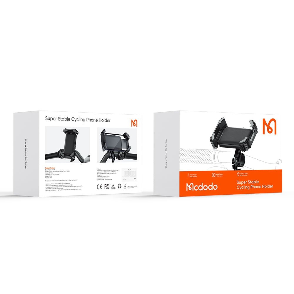 McDodo CM-5240 Basalt kerékpártartó, 4,2 hüvelyk - 6,5 hüvelyk, Fekete