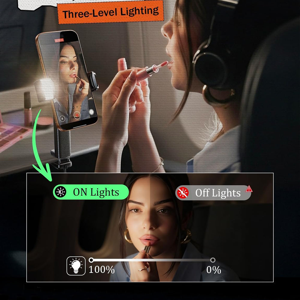 Lisen A133 2in1 Asztali Tartó, 4 hüvelyk - 6,8 hüvelyk, Fekete YL0225070021