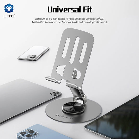 Lito LT-H01 univerzális irodai tartó, szürke