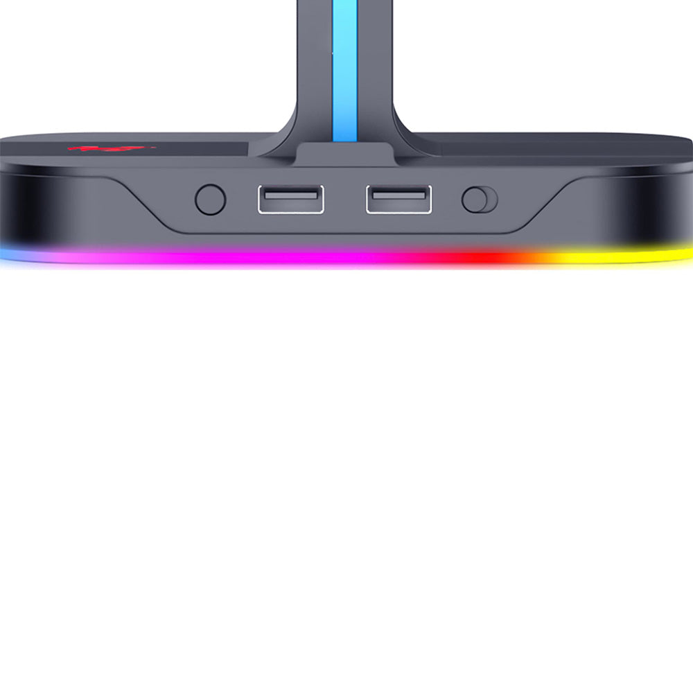 HAVIT TH650 fejhallgató tartó, RGB, Szürke