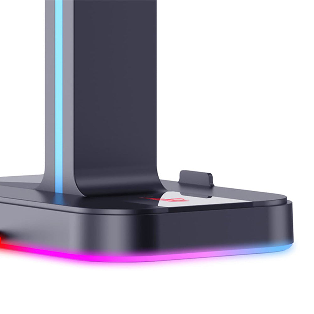 HAVIT TH650 fejhallgató tartó, RGB, Szürke