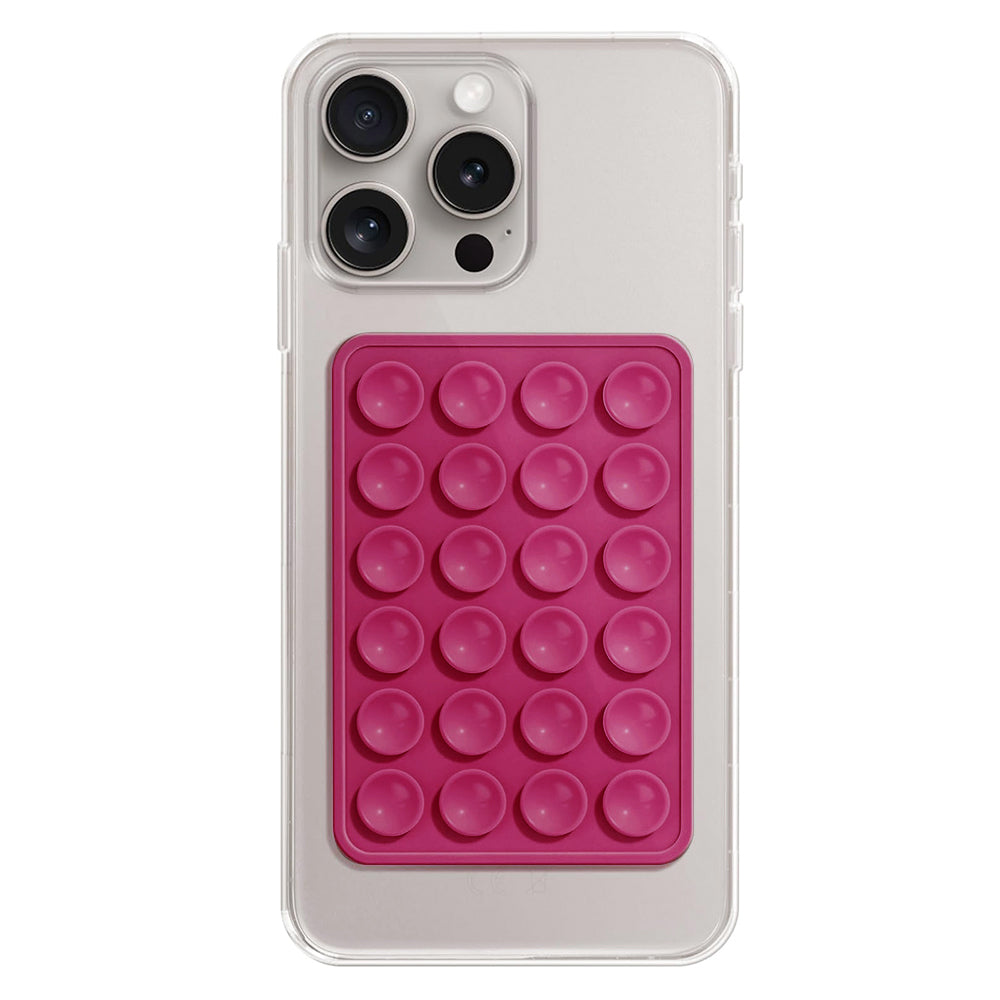 Techsuit SM-PAD, Fucsia tapadókorongos tartó