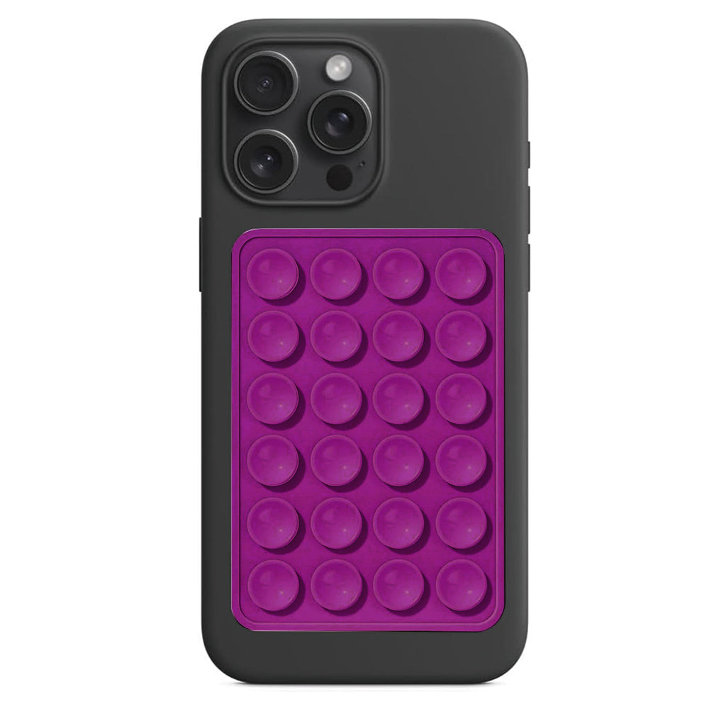 Techsuit SP-PAD, Lila Szívókorongos Tartó